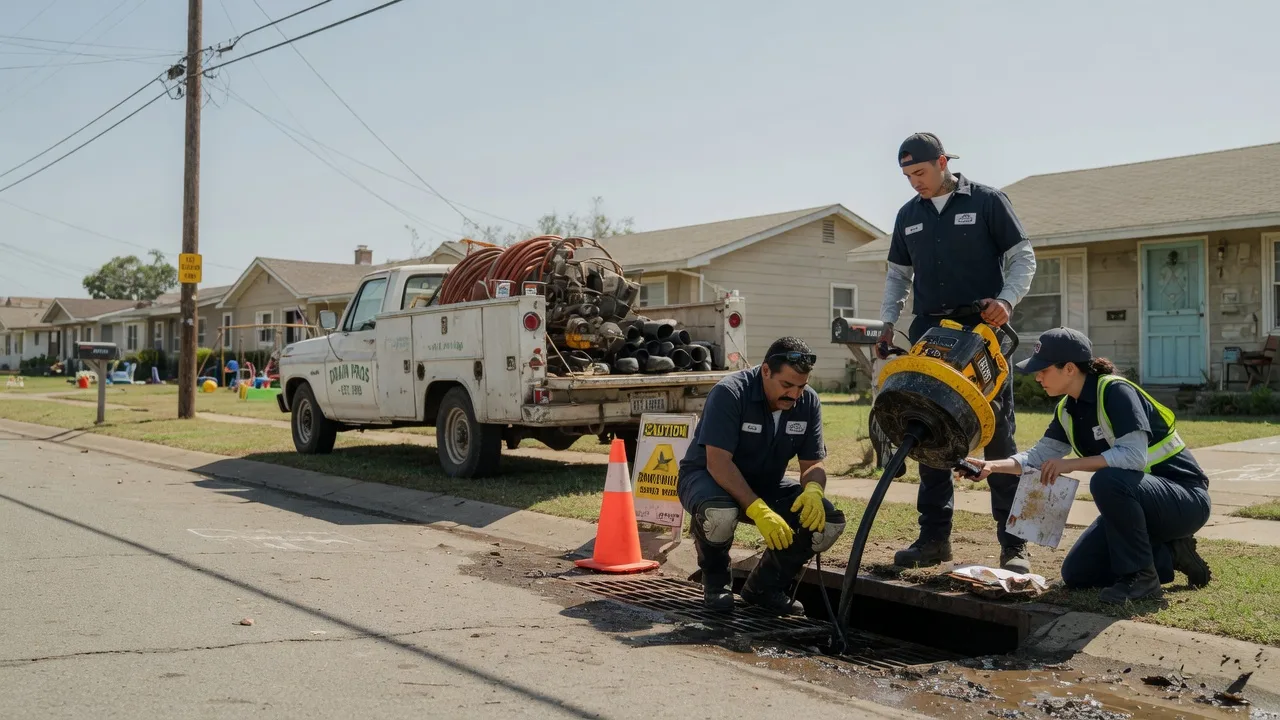 Drain Cleaning in Rogers, TX near me